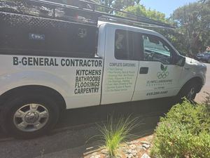 Olympic Landscaping service truck