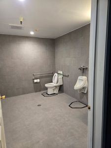 Commercial bathroom remodel